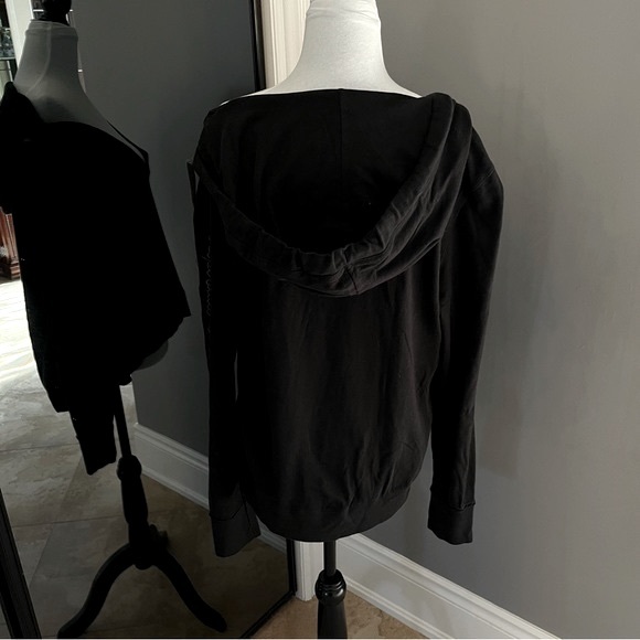 Aeropostale~Cotton Sweatshirt with Hood~Size XL~Black - Picture 5 of 8